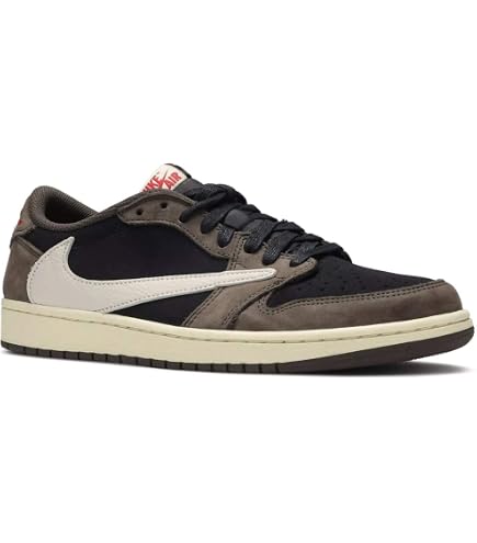 Amazon.com | AIR JORDAN Jordan Mens 1 Low CQ4277 001 Travis Scott